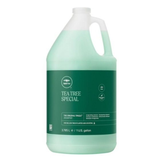 New! FRESH PAUL MITCHELL TEA TREE Special Shampoo - Green 1 GALLON SALON SIZE - Picture 1 of 1